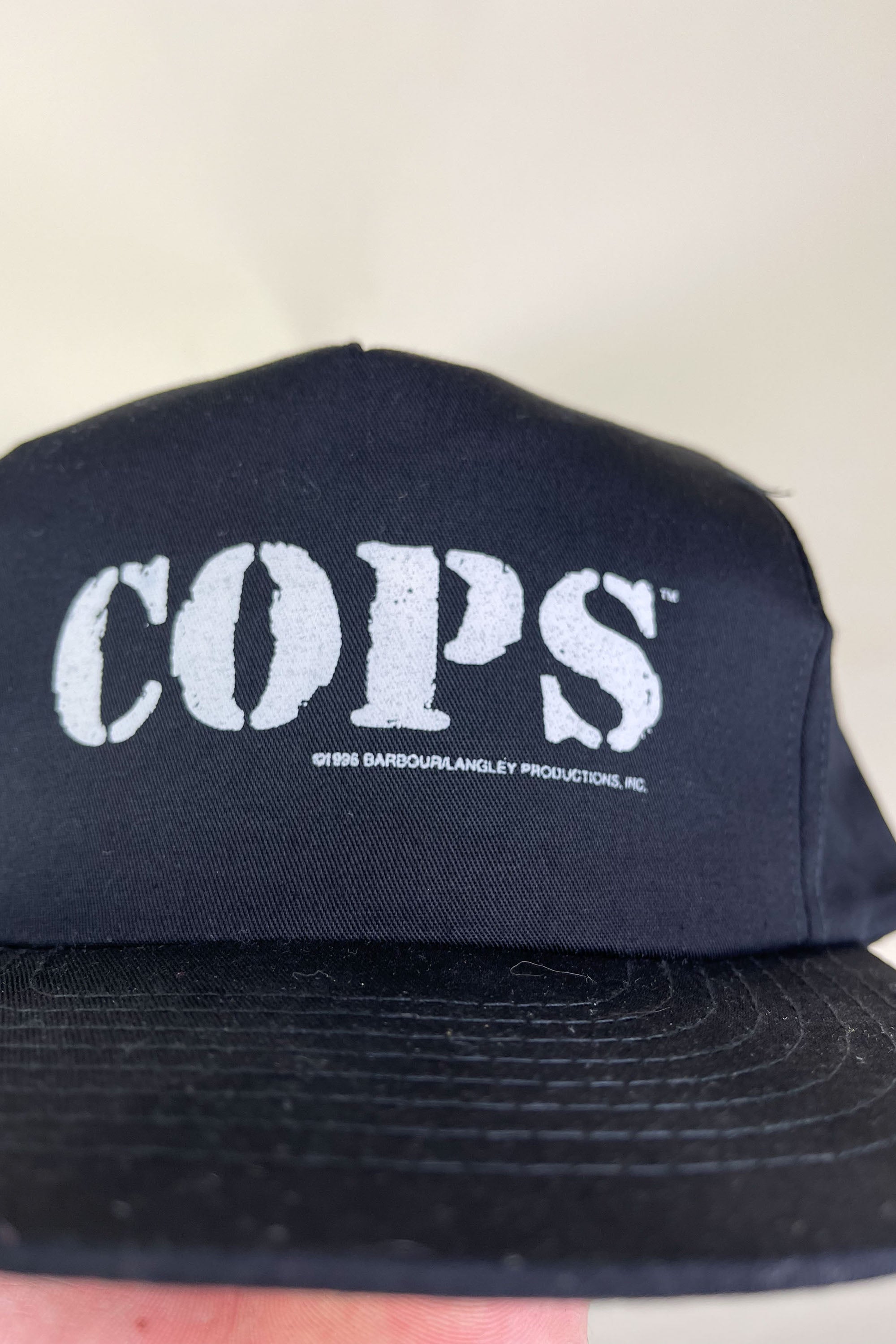 Vintage Deadstock 90's COPS Snapback Hat – F As In Frank Vintage