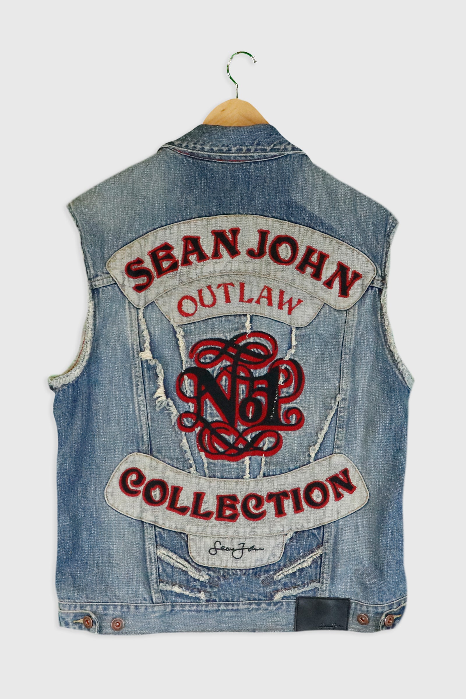 Sean john sale denim shirt