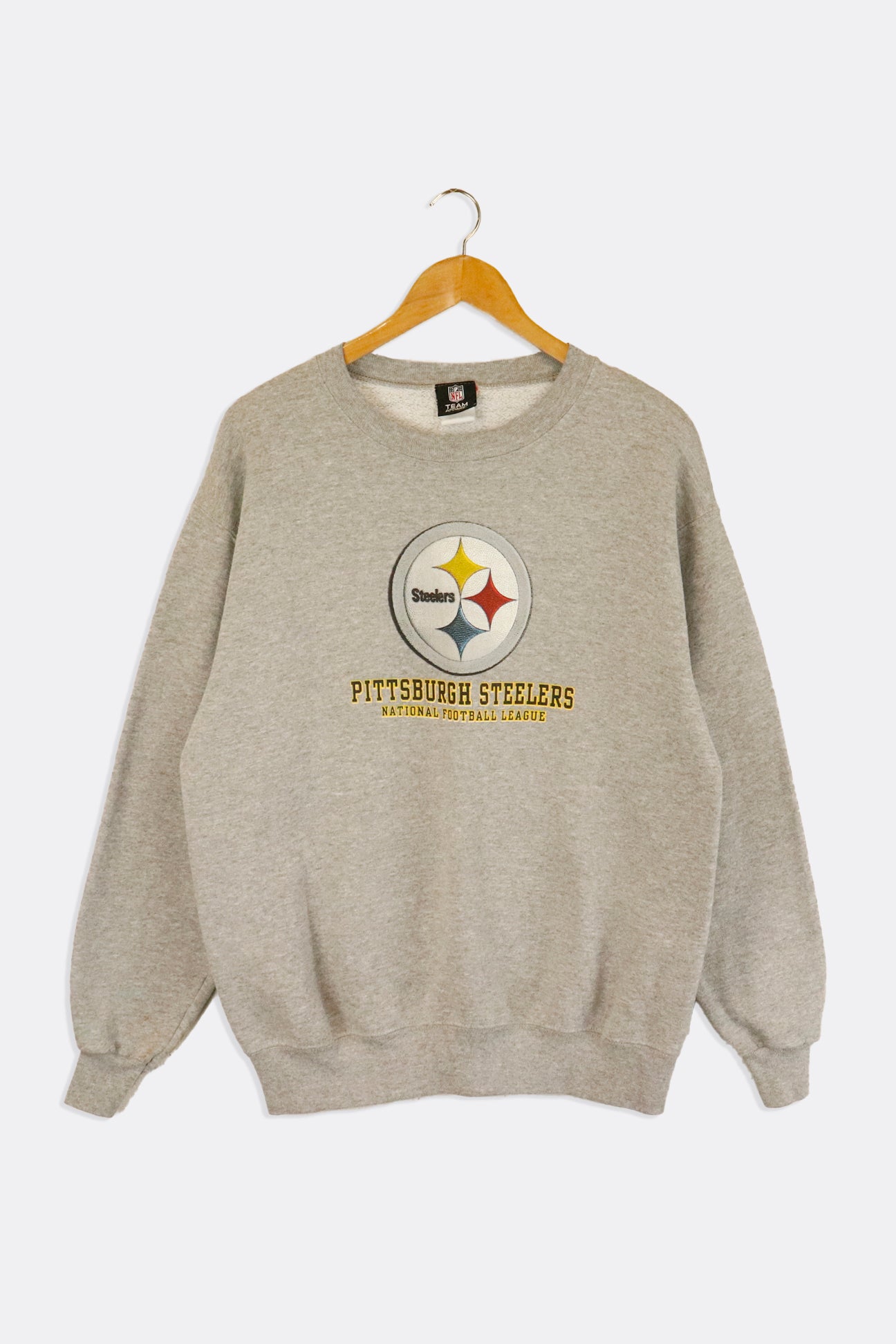 Vintage 00s Cotton Stone Lee NFL Pittsburgh Steelers Sweatshirt - X-Large–  Domno Vintage