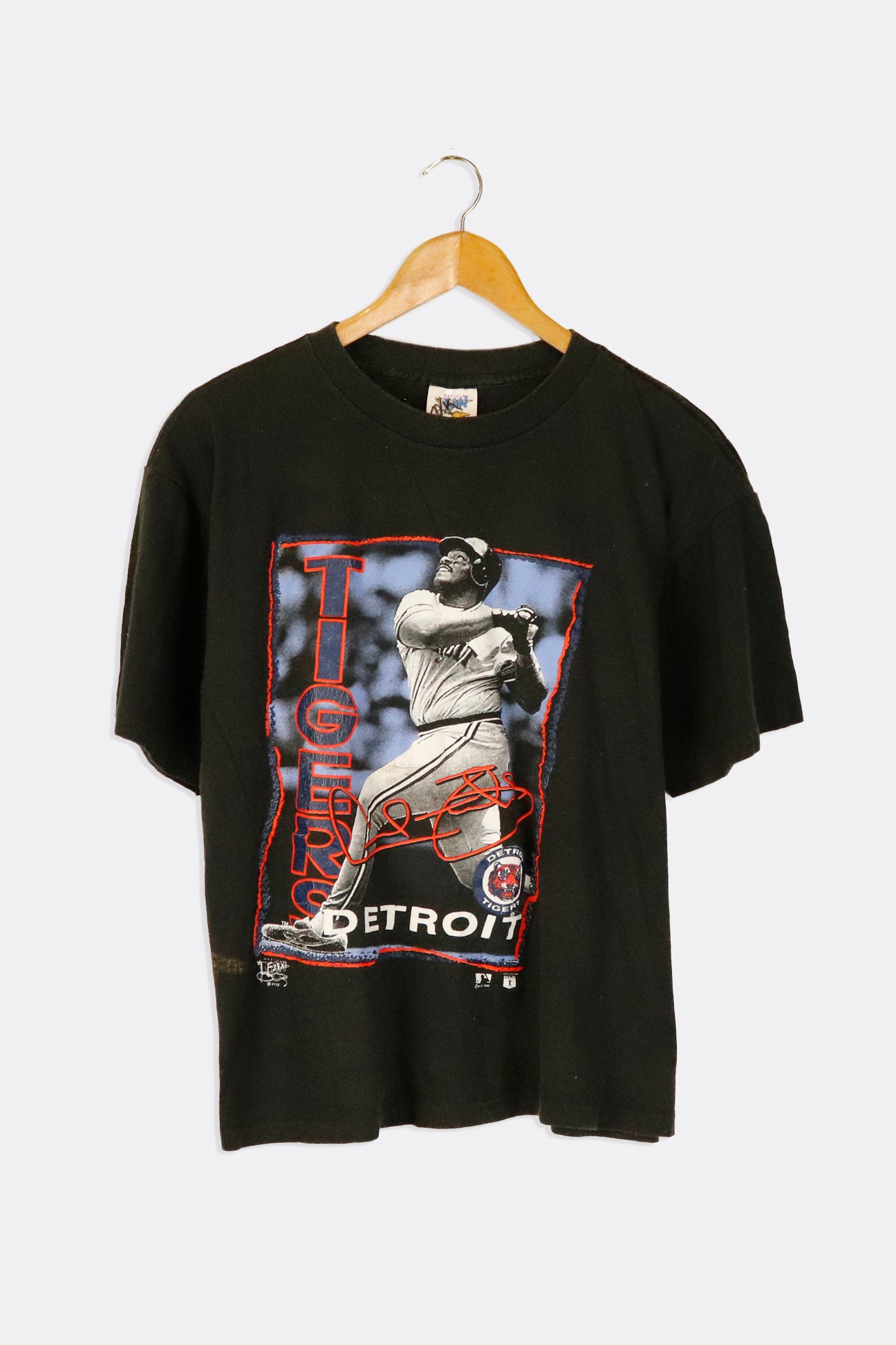 Vintage Detroit Tigers shirt, MLB short sleeve graphic tee