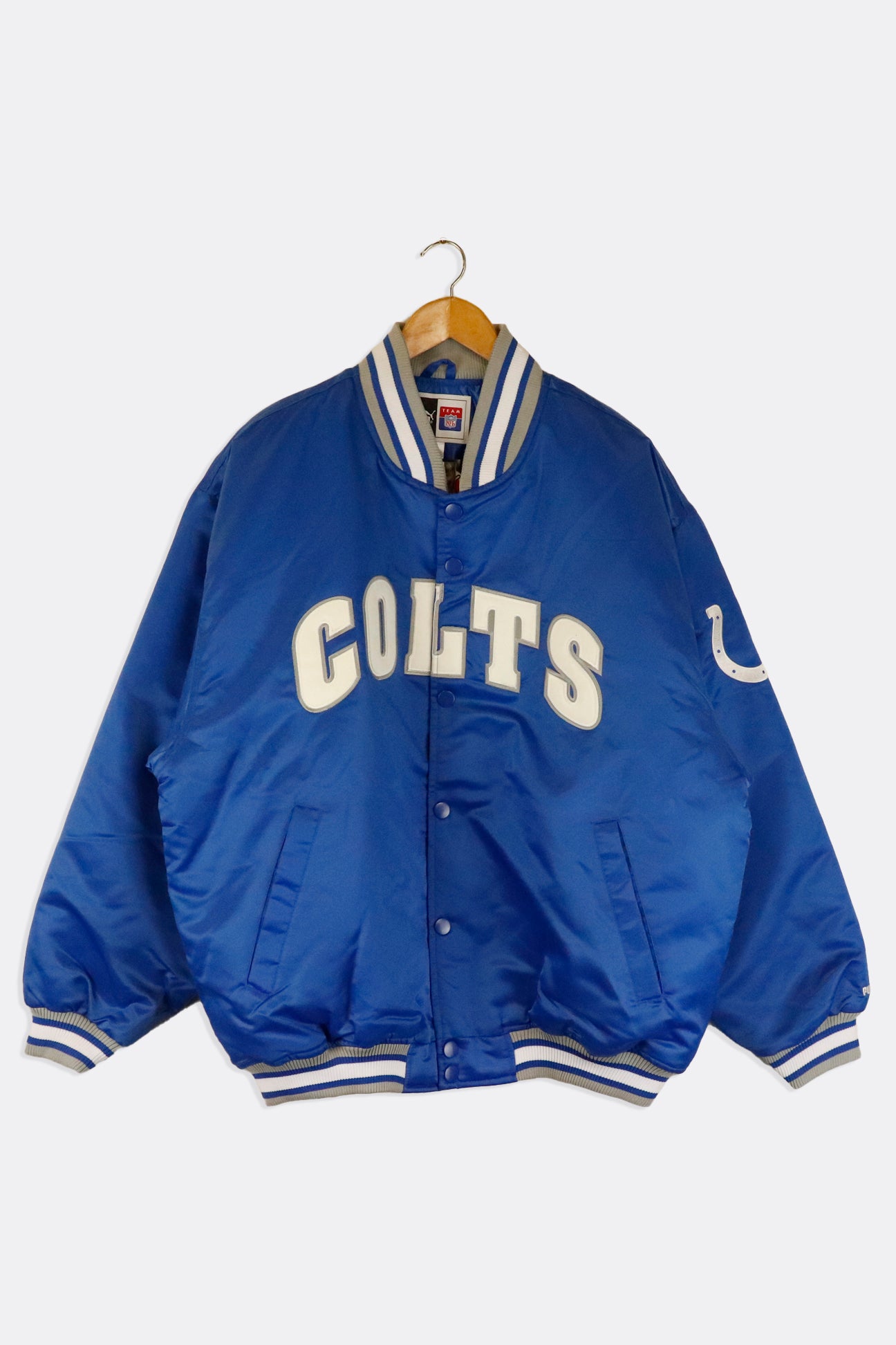 New York Giants NFL Starter Vintage Pullover Team Jacket