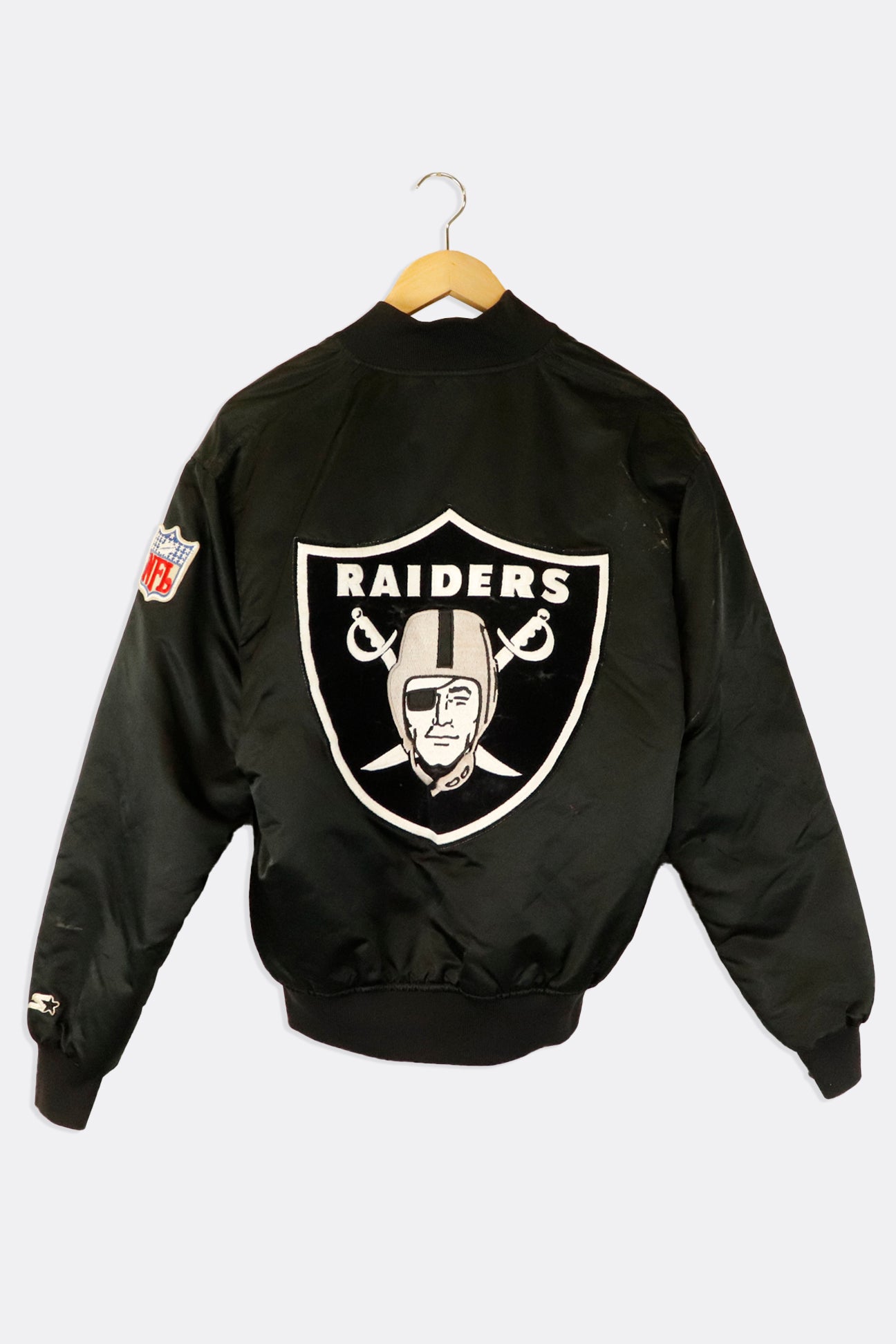 Vintage Starter NFL Los Angeles Raiders Embroided Offical NFL Logo And – F  As In Frank Vintage