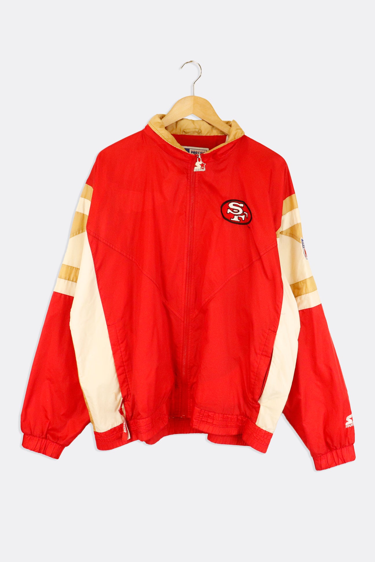 49ers pro line starter jacket