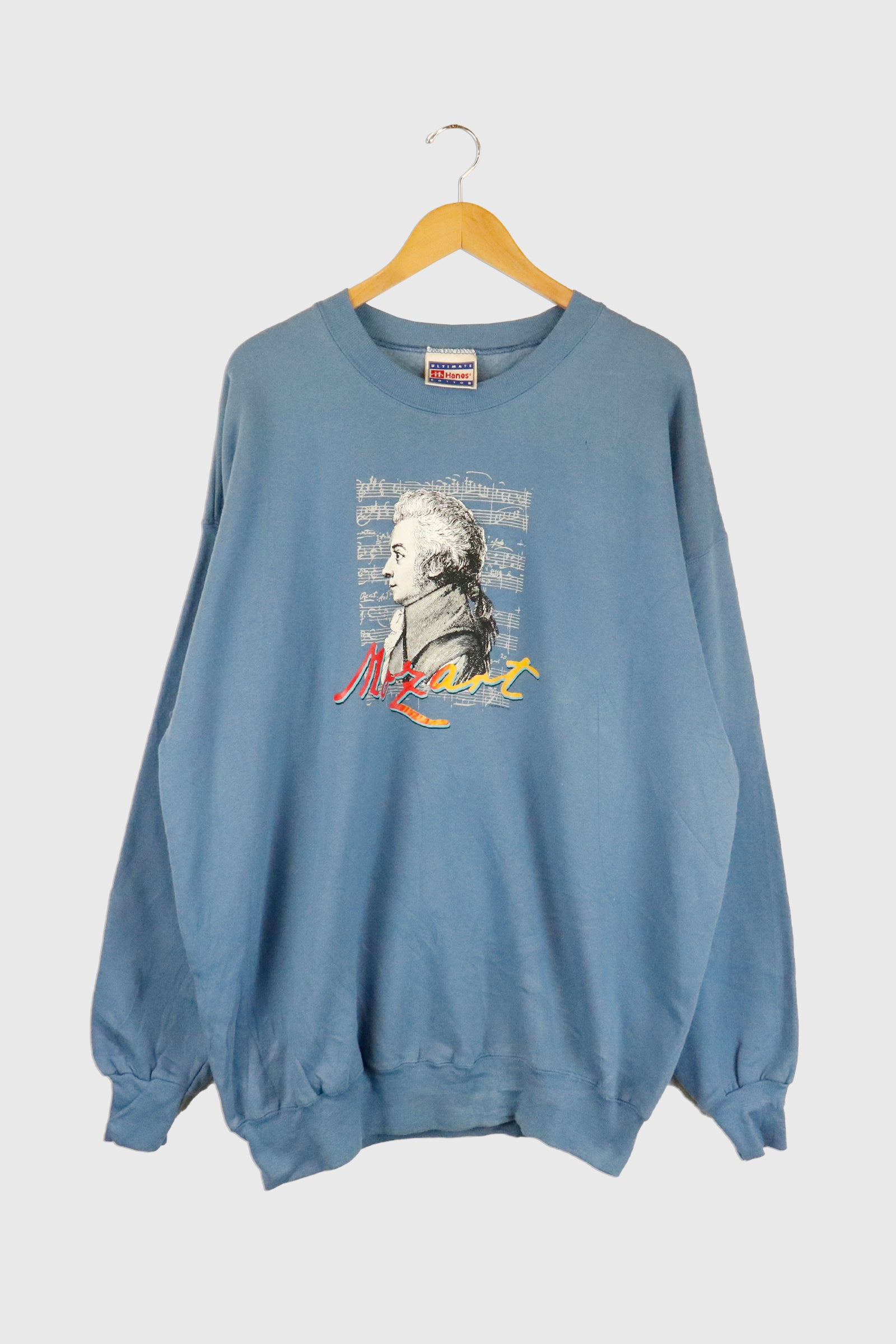 Vintage 1997 Mozart Graphic Sweatshirt Sz XL – F As In Frank Vintage