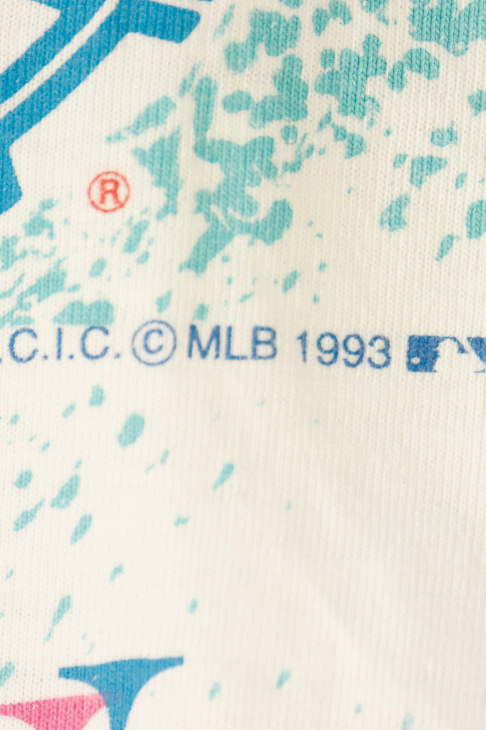 Vintage 1993 Toronto Blue Jays MLB Champions Front/Back Embossed Print T- Shirt 