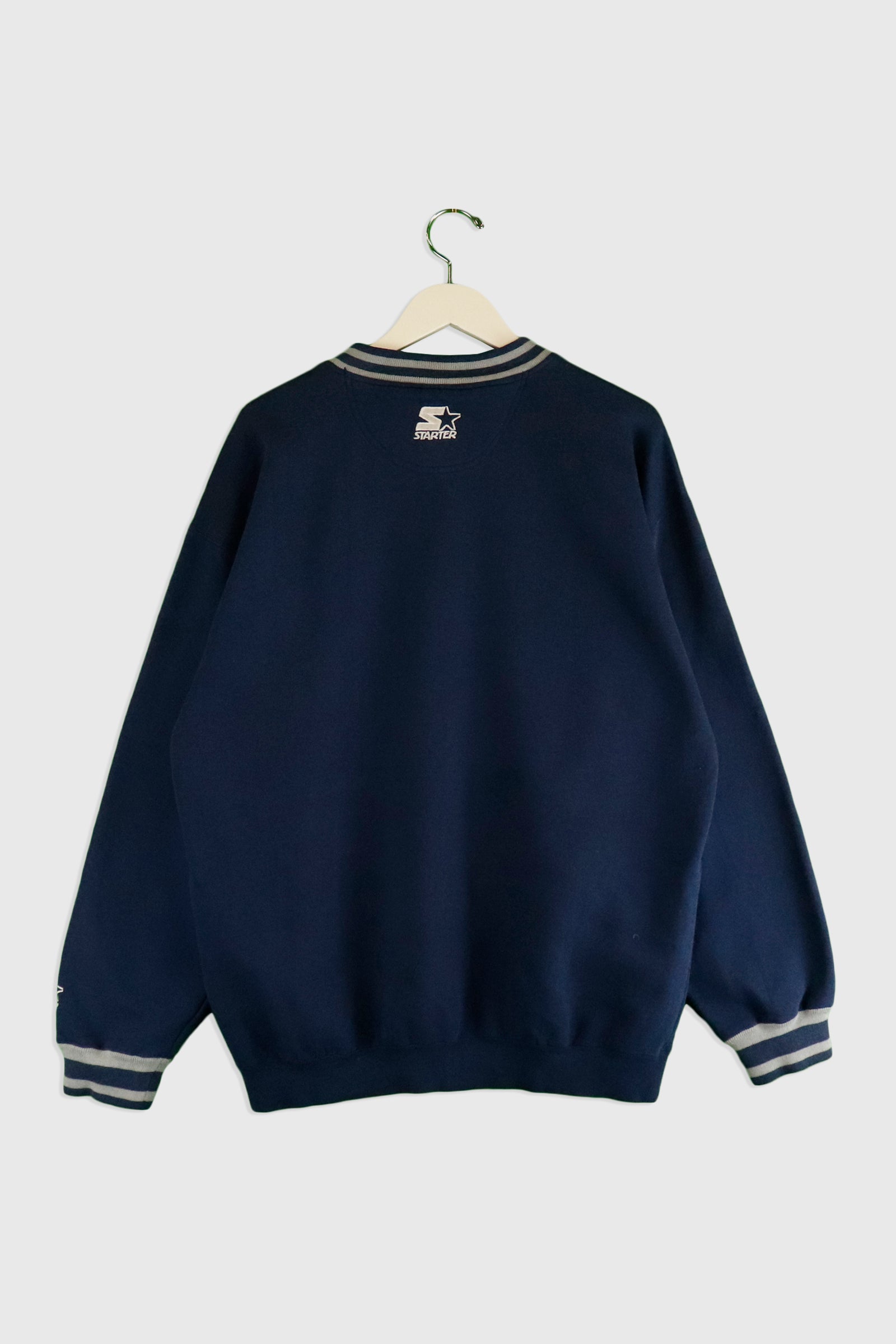 NFL Dallas Starter French Terry Crewneck Sweatshirt 