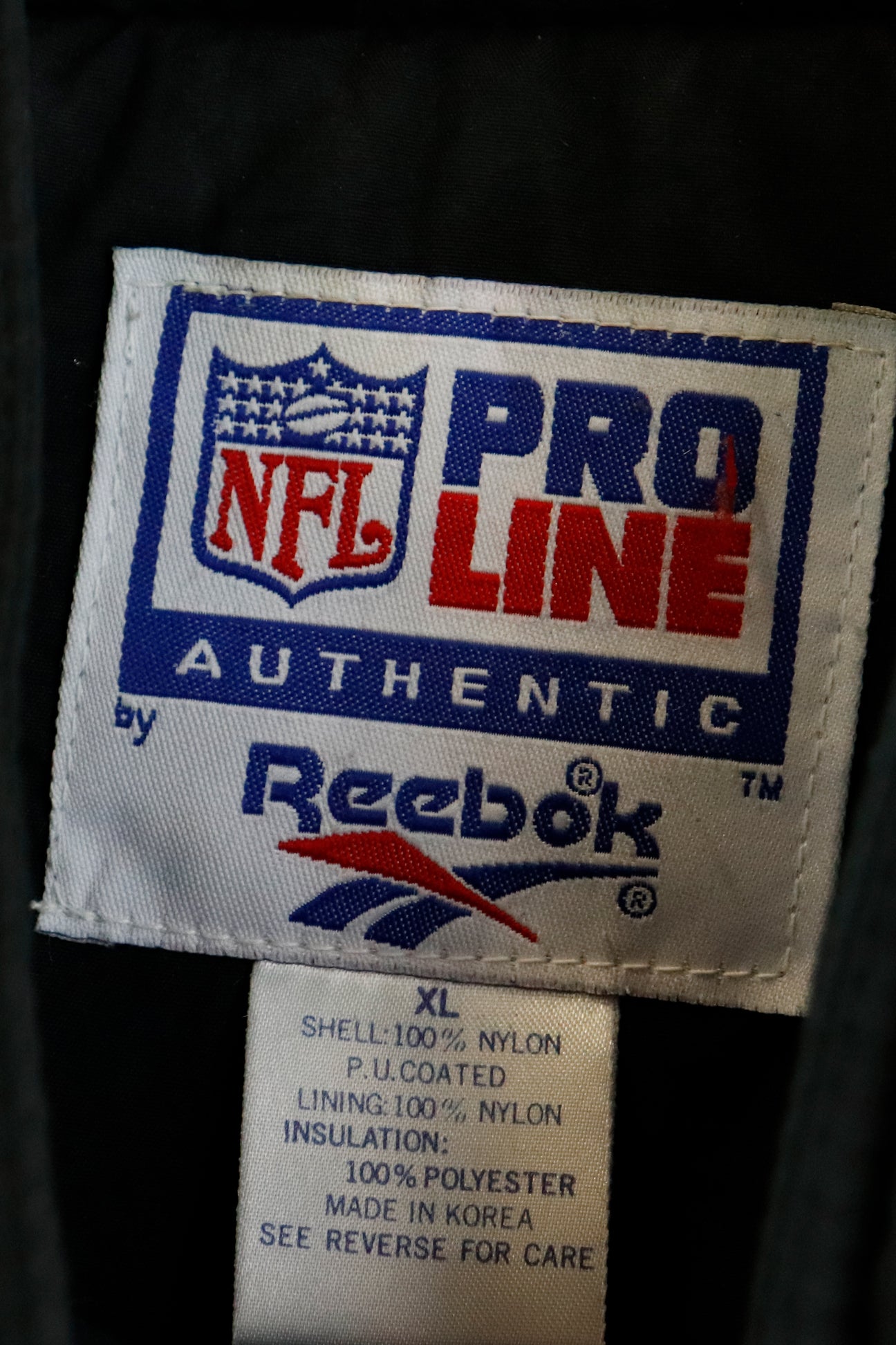 Men's XL Reebok Pro Line NFL NY Giants Puffer Jacket - Vinted