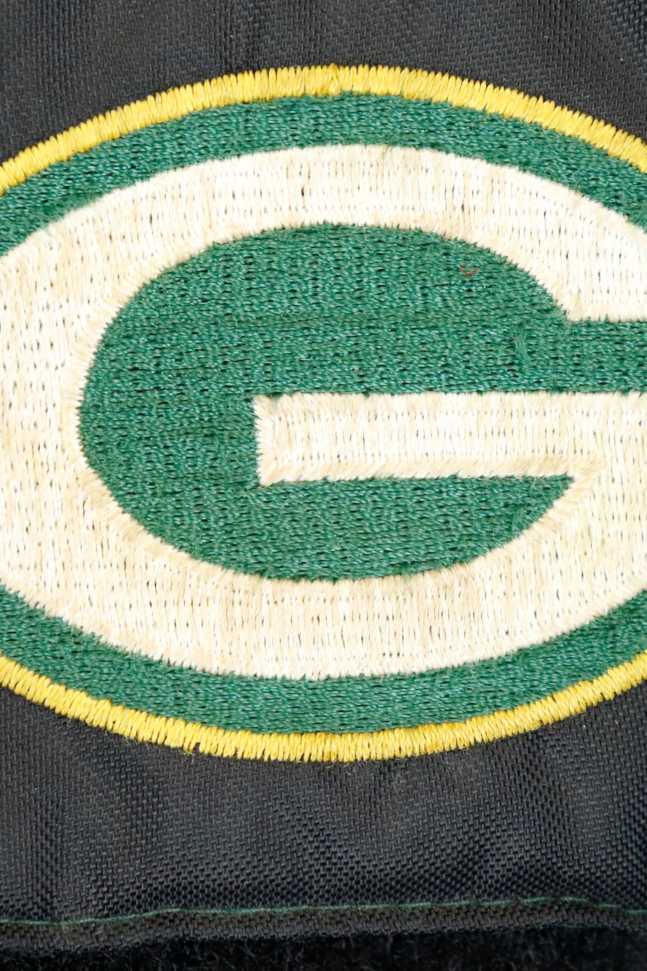 Vintage Starter Green Bay Packers Quarter Zip Up Removable Hood