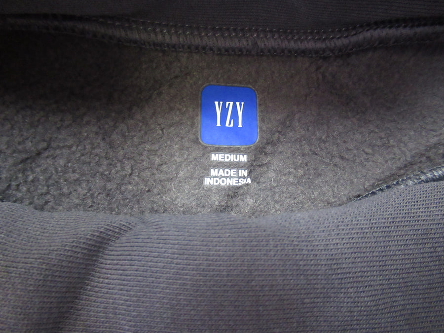Yeezy x Gap High Neck Distressed Sweatshirt Dark Gray