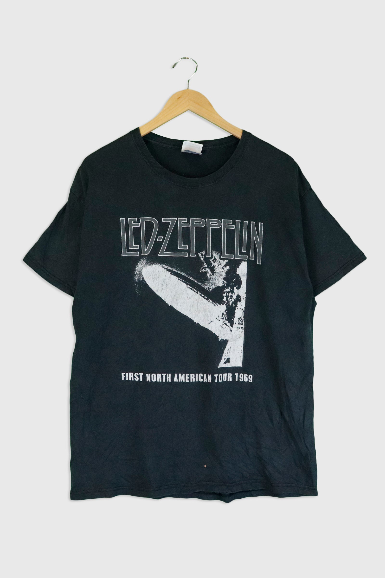 Vintage 1969 Led Zeplin 'First North American Tour' T Shirt – F As In ...