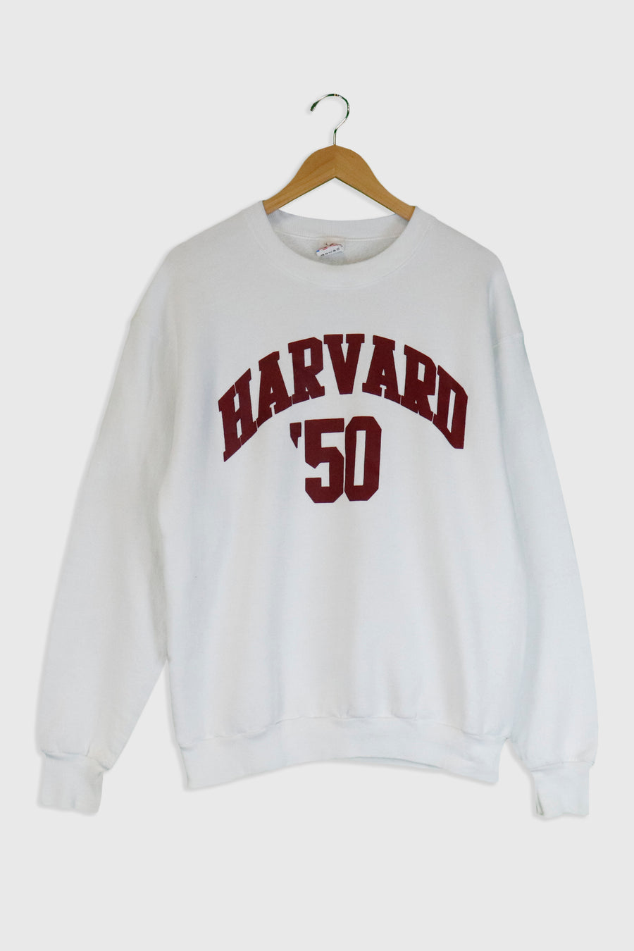 Harvard white online sweatshirt