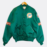 Miami Dolphins NFL Starter Vintage Full Zip Team Jacket