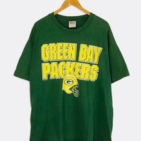 Green Bay Packers NFL Vintage Packers Helmet Logo T-shirt