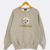 Vintage NFL Pittsburgh Steelers Faded Circle Logo Outlined Block Lette – F  As In Frank Vintage