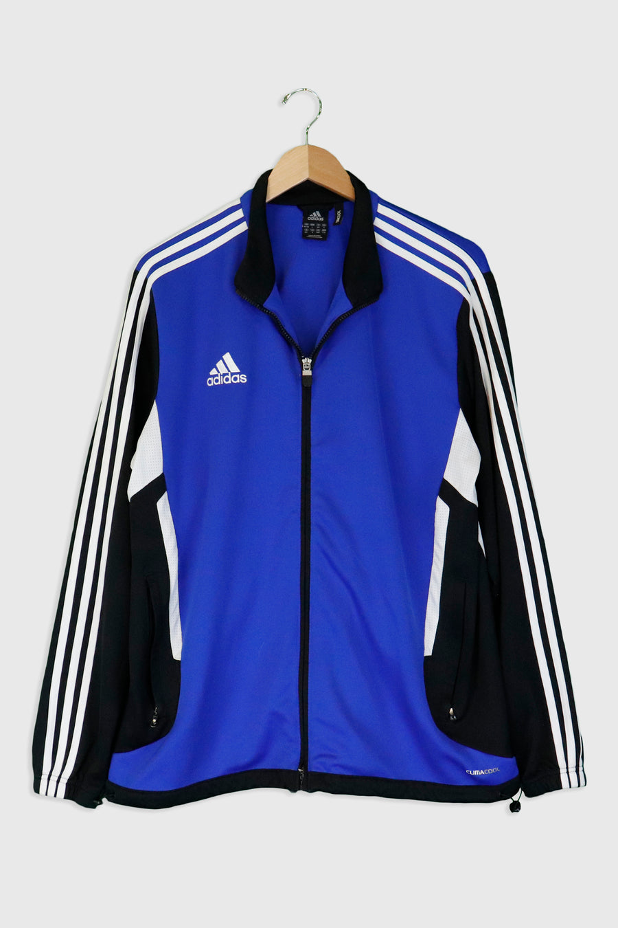 Adidas jacket clearance with zipper pockets