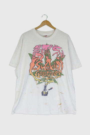 Vintage 1997 Smokin Grooves Festival Rap T Shirt Sz XL