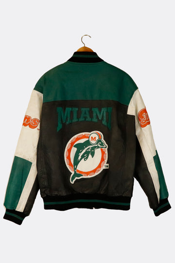 Vintage NFL (Pro Player) - Miami Dolphins Zip & Button-Up Jacket 1990s  Large – Vintage Club Clothing