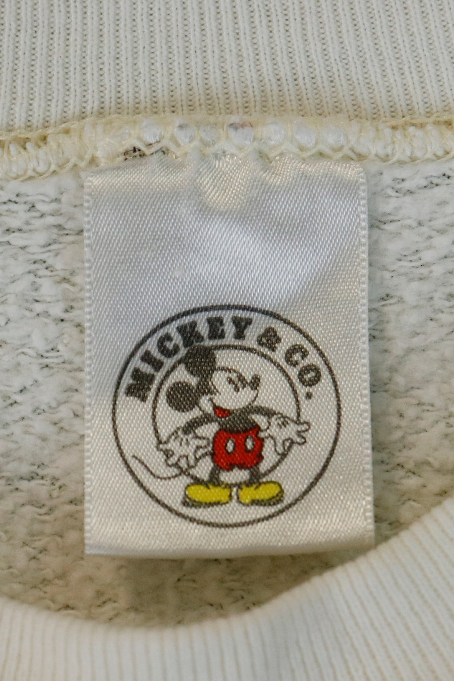 Vintage Disney Mickey & Co. Mickey Embroidered Sweatshirt Sz XL