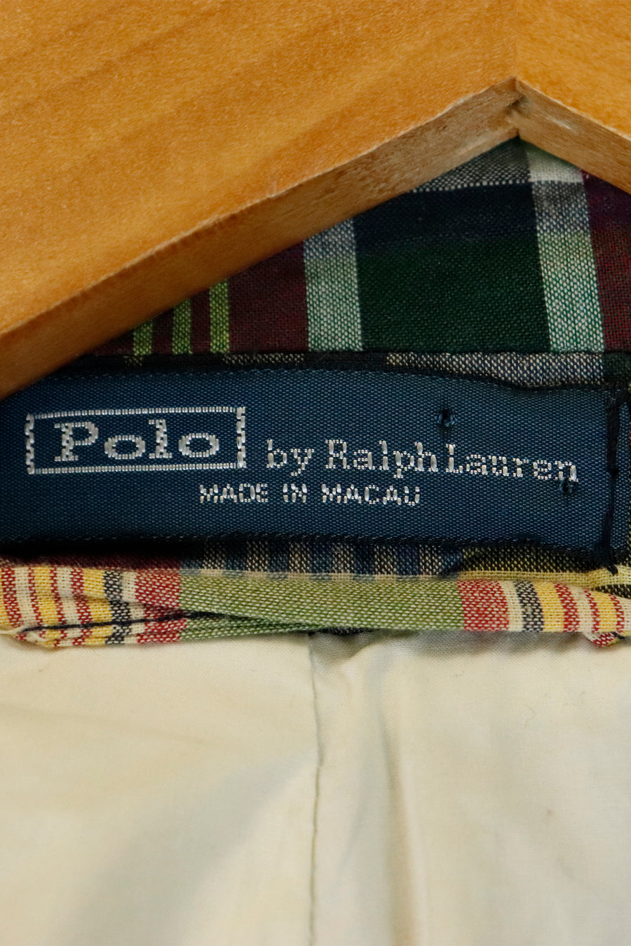 Vintage Ralph Lauren Polo Gignham Coloured Jacket