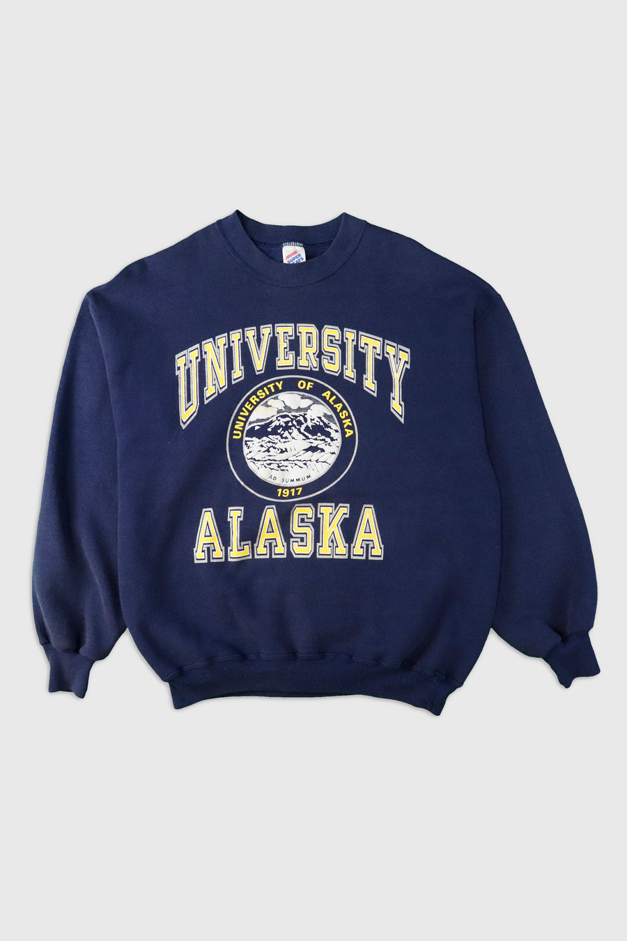 Vintage 1917 University Of Alaska Sweatshirt Sz L