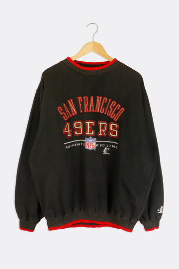 Vintage Starter NFL San Fransico 49ERS Zip Up Embroidered Gold Font Ja – F  As In Frank Vintage