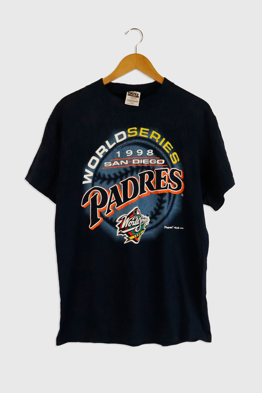 Yankees Padres 1998 World Series T-shirt XL – Mr. Throwback NYC