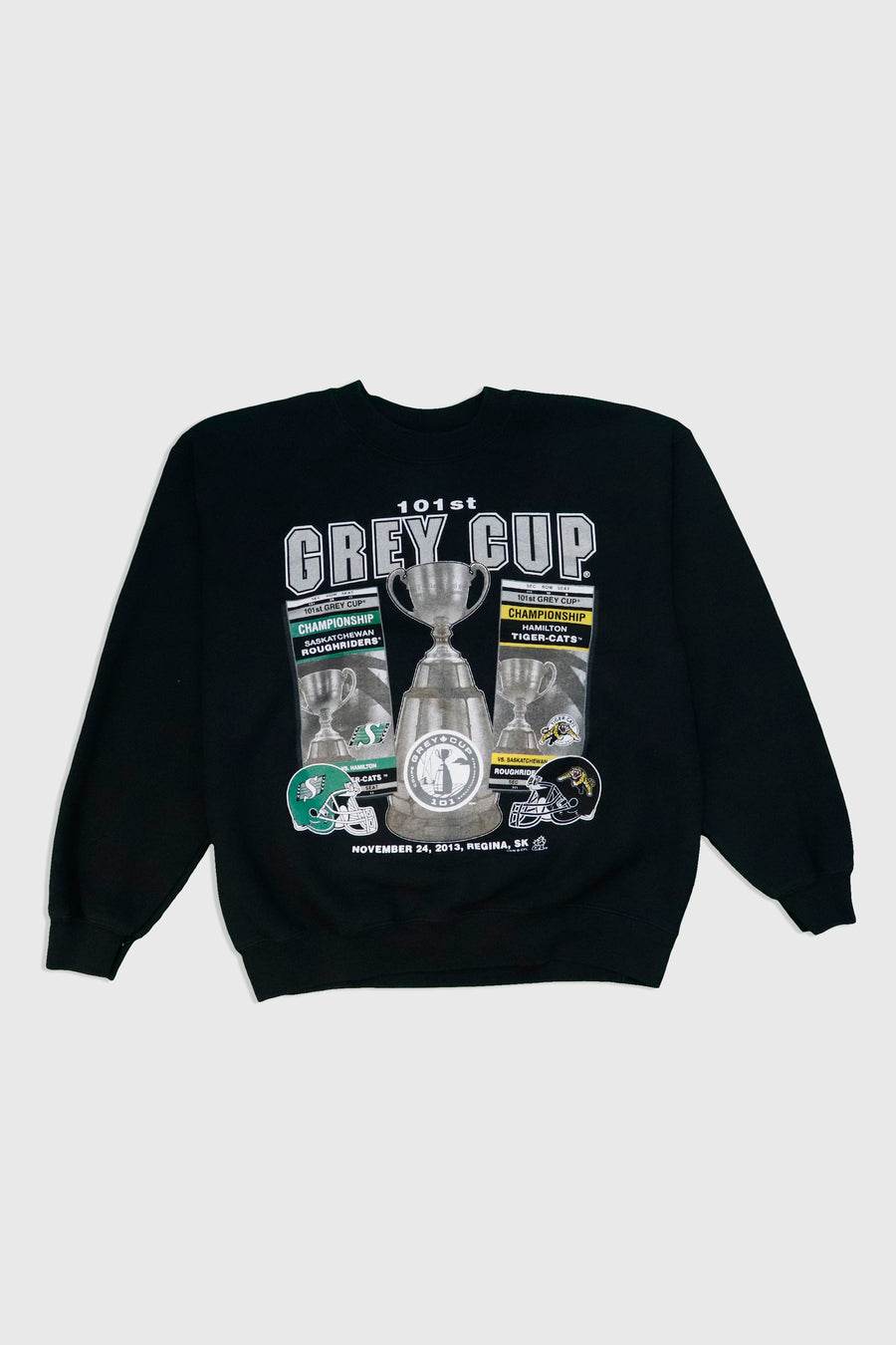 Vintage 2013 NHL Nov.24 101st Grey Cup Sweatshirt