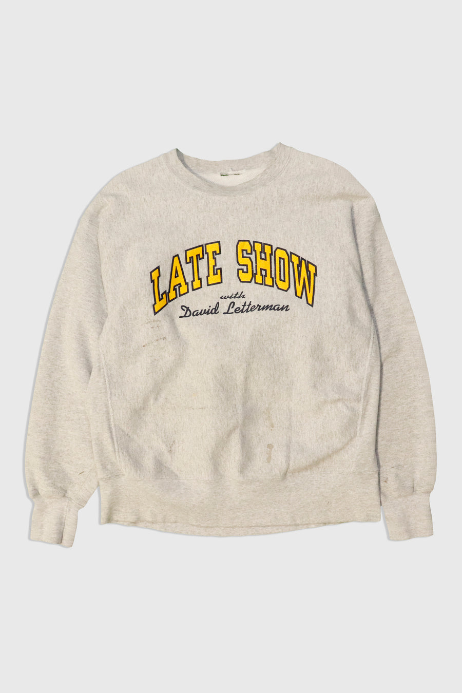 Vintage Late Night Show With David Letterman Sweatshirt