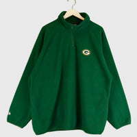 Vintage Starter Green Bay Packers Quarter Zip Up Removable Hood Jacket – F  As In Frank Vintage