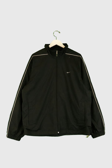 Vintage Nike Baseball Style Jersey Striped Black And White Outerwear S – F  As In Frank Vintage