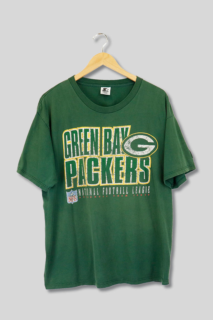 Vintage Starter NFL Green Bay Packers T Shirt Sz L – F As In Frank