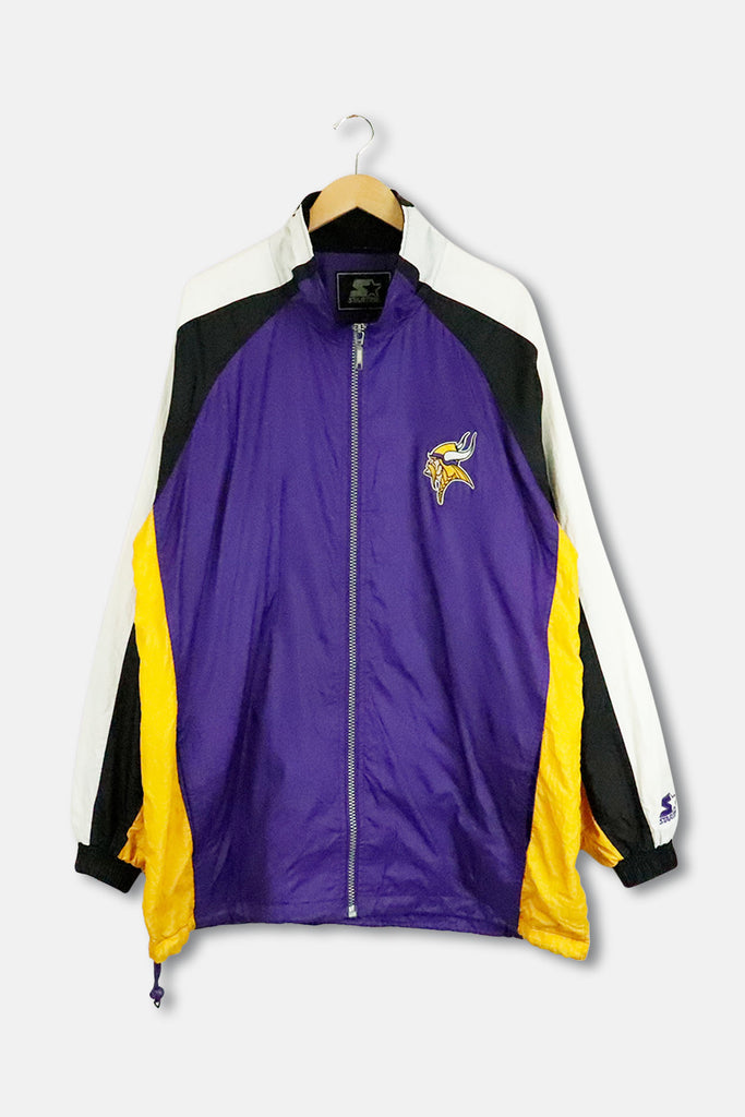 NFL Vintage Minnesota Vikings LA Gear Jacket Winter Coat Size - L