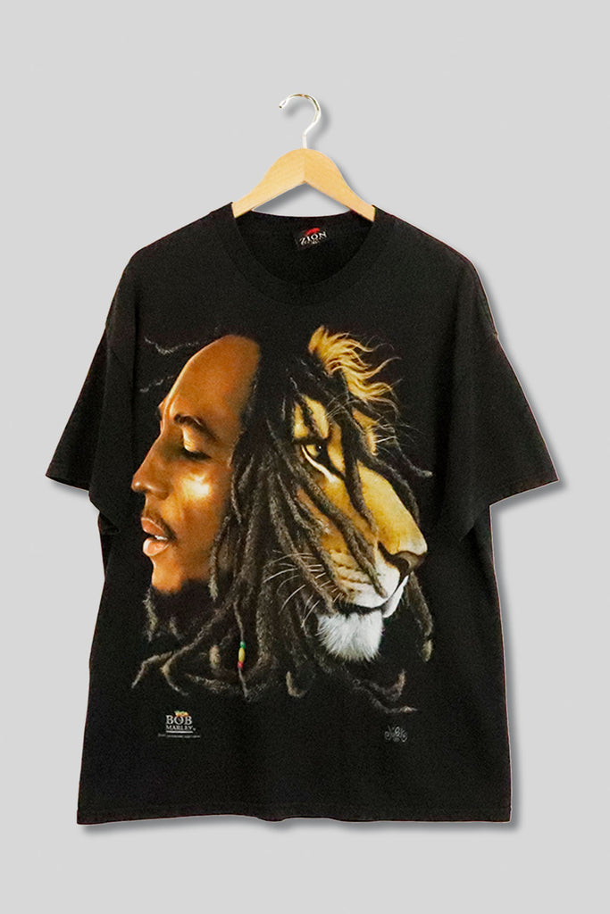 90´s SOF Tee Vintage S/S T-Shirt Bob Marley/ボブマーリー×Haile